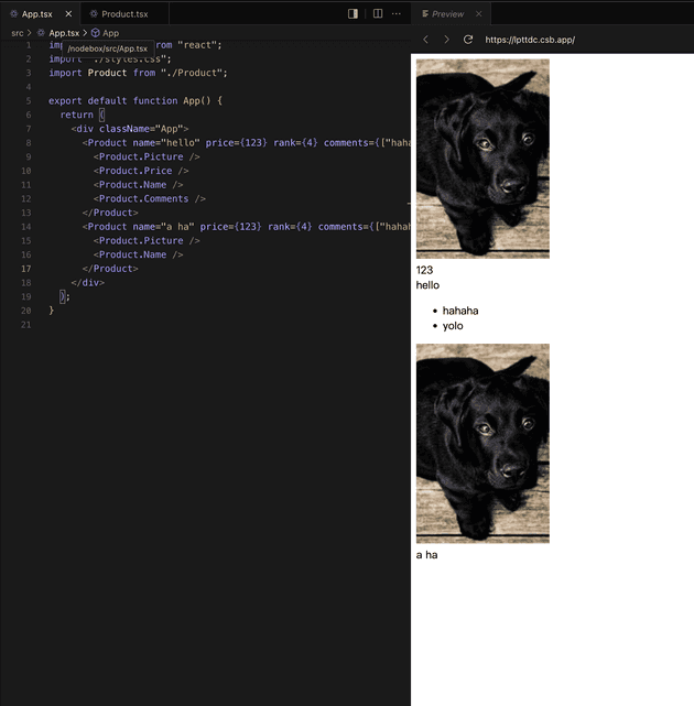 compund component compund component